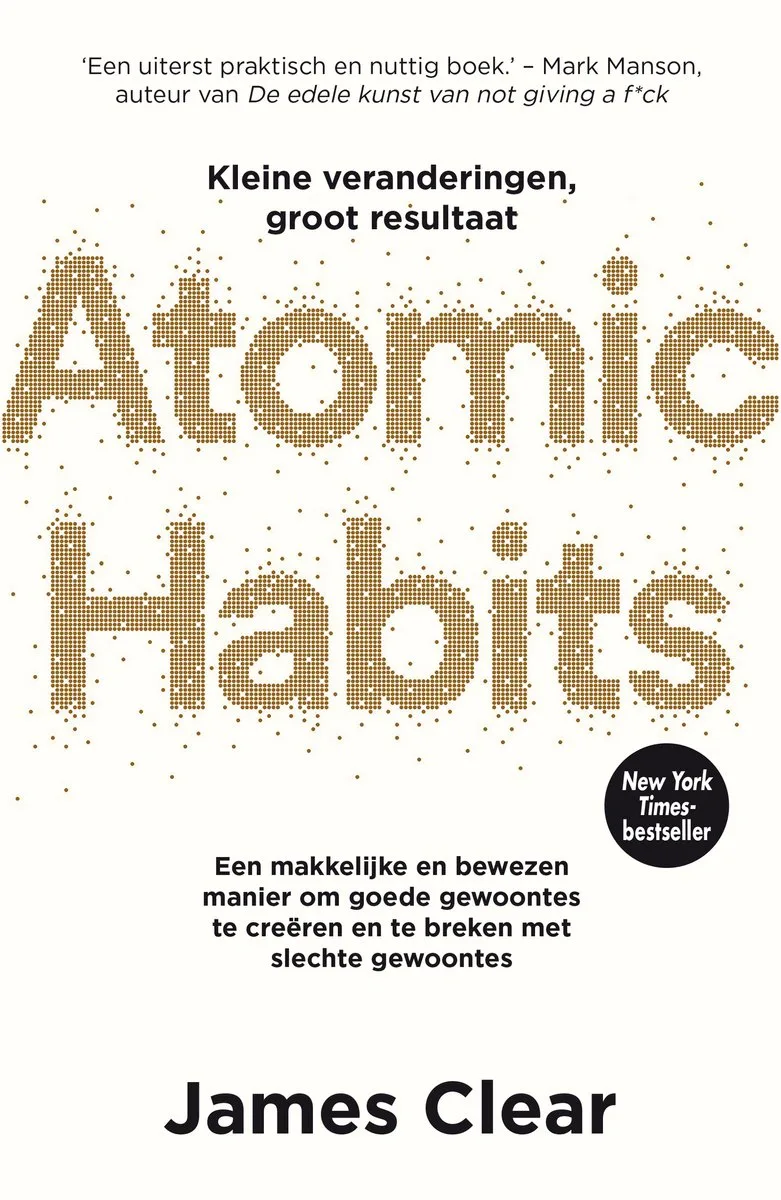 Atomic Habits fra A.W. Bruna – billede af bogen