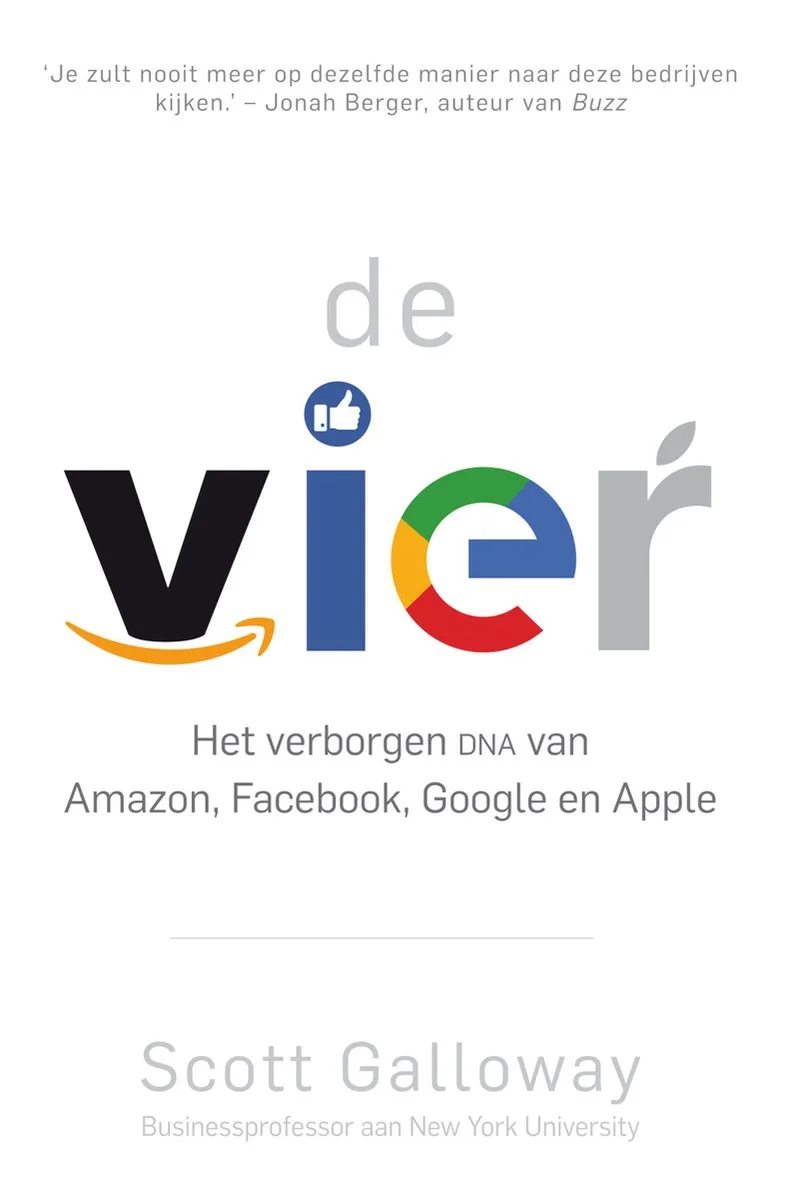 De vier von A.W. Bruna – Buchfoto