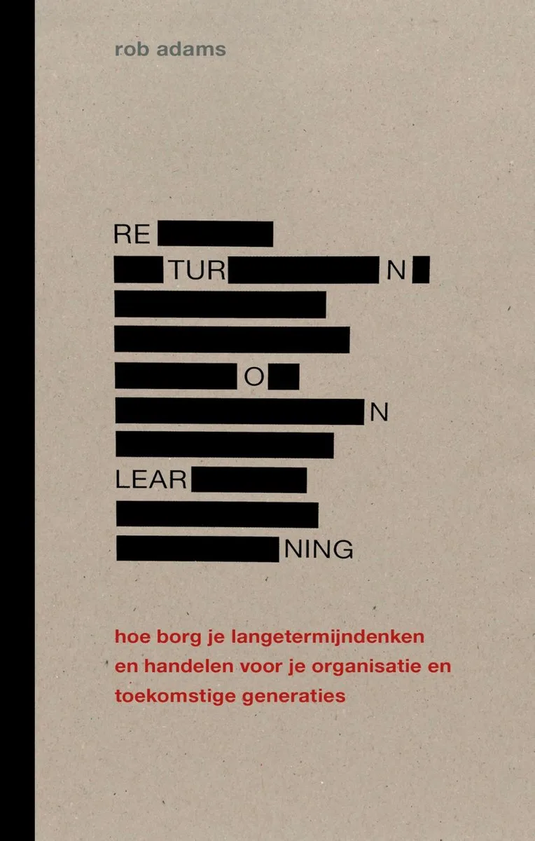 Return on learning de A.W. Bruna – photo du livre