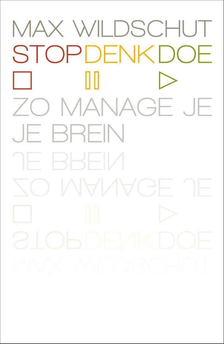 Stop, denk, doe von A.W. Bruna – Buchfoto