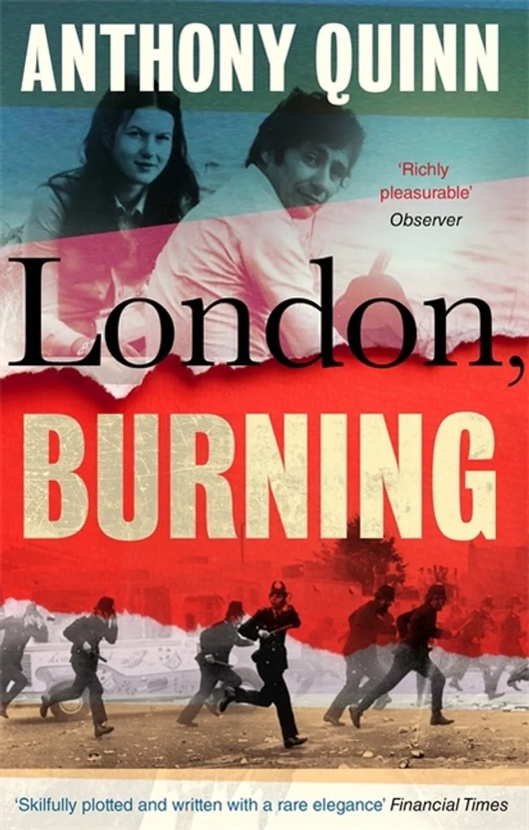 London, Burning fra Abacus – billede af bogen