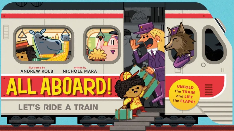 All Aboard! von Abrams Books for Young Readers – Buchfoto