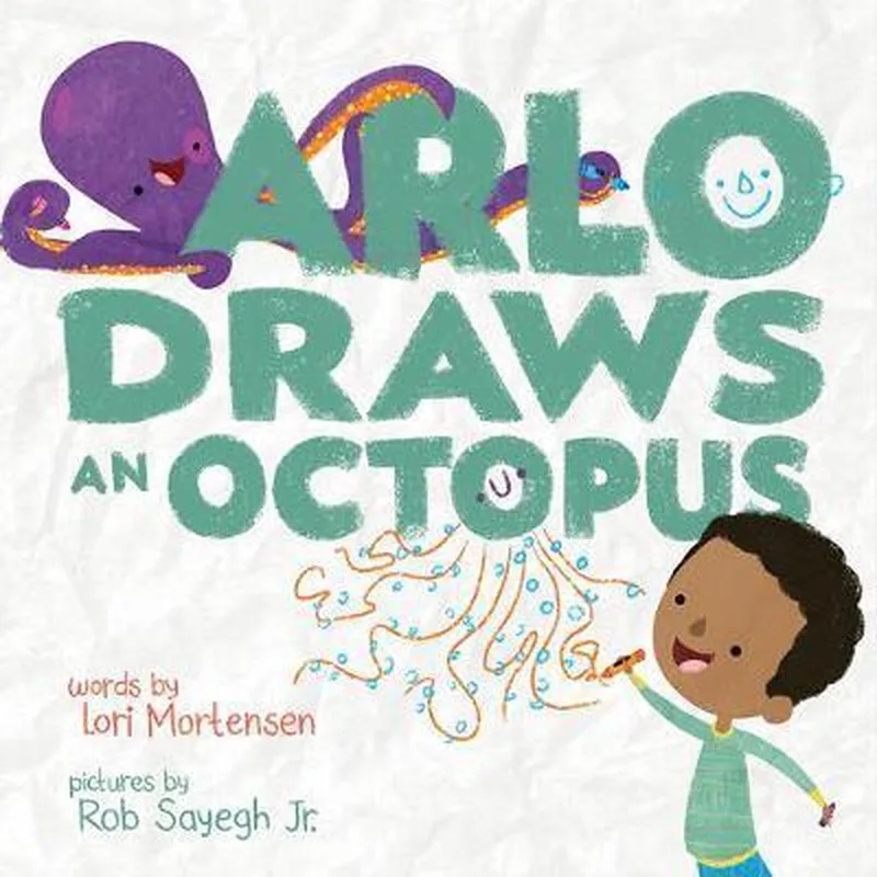 Arlo Draws an Octopus van Abrams – boekfoto
