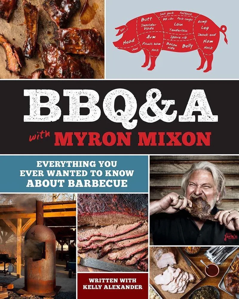 BBQ&A with Myron Mixon von Abrams – Buchfoto