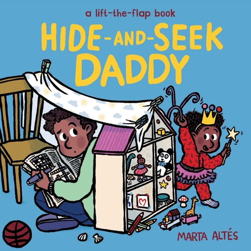 Hide-and-seek Daddy van Abrams – boekfoto