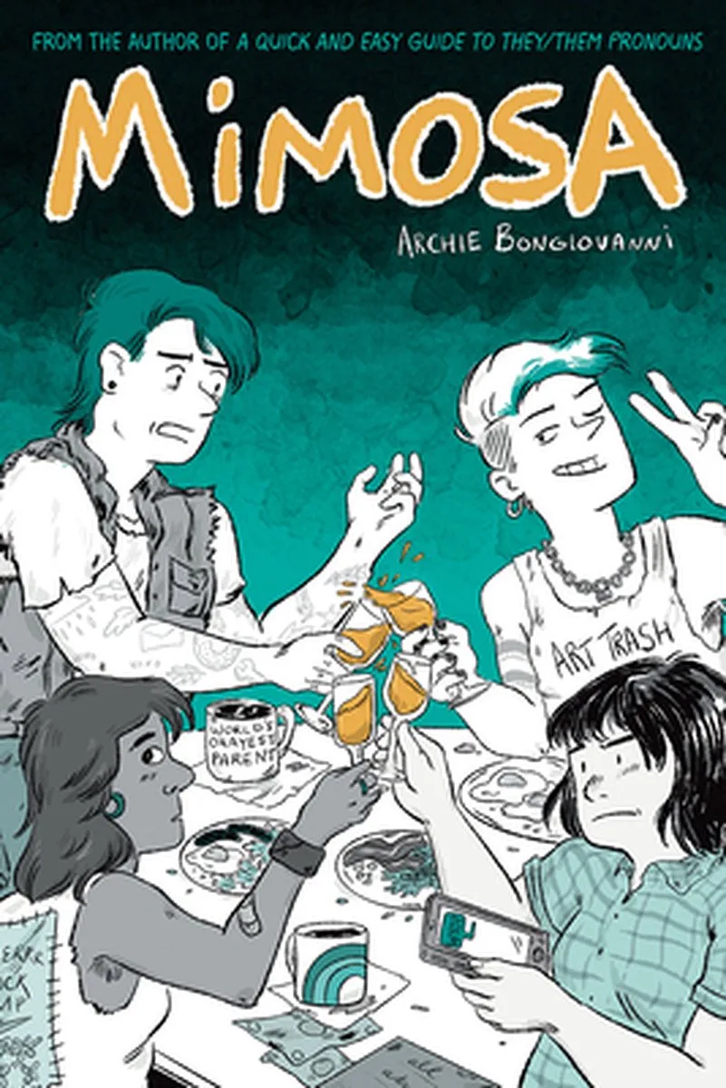 Mimosa de Abrams – photo du livre