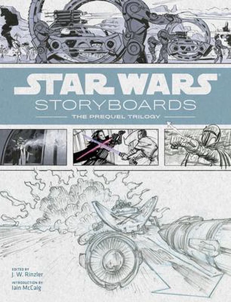 Star Wars Storyboards von Abrams – Buchfoto