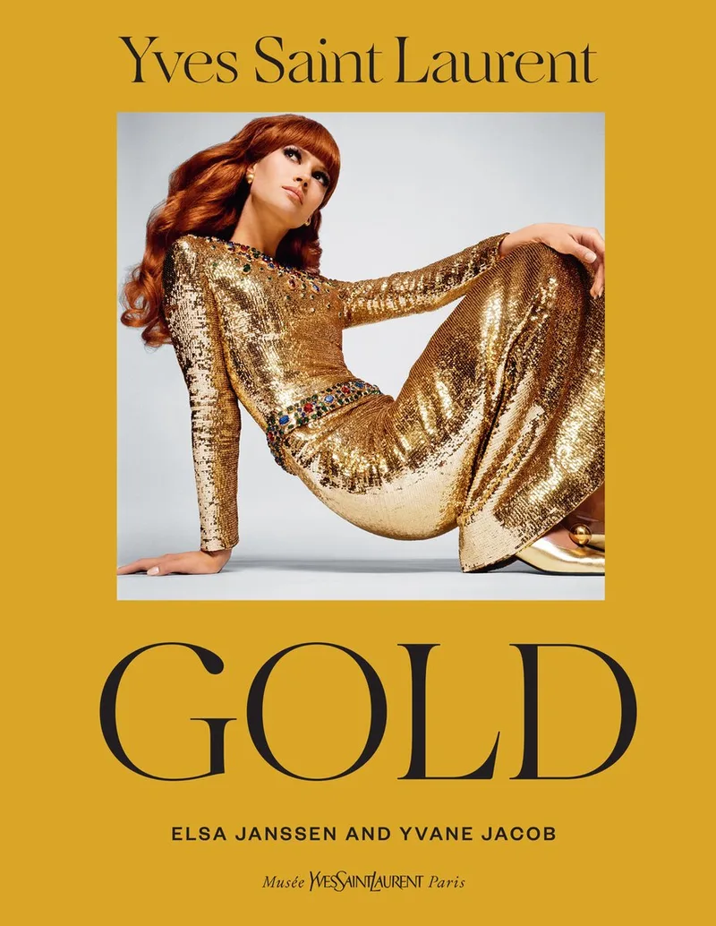 Yves Saint Laurent: Gold von Abrams – Buchfoto