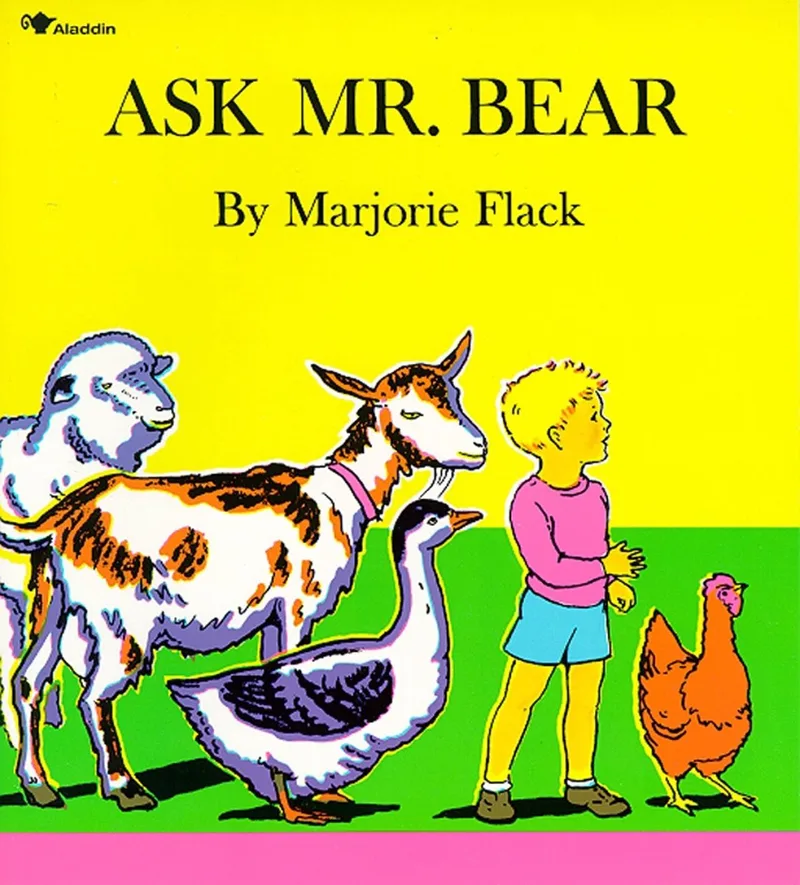 Ask Mr. Bear de Aladdin – photo du livre