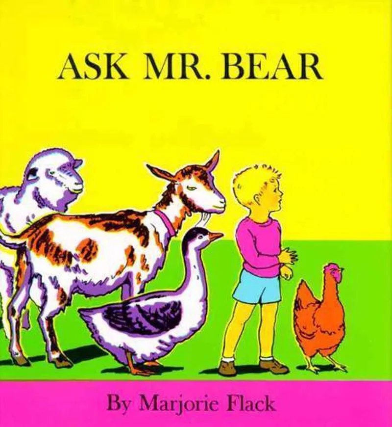 Ask Mr. Bear von Aladdin – Buchfoto