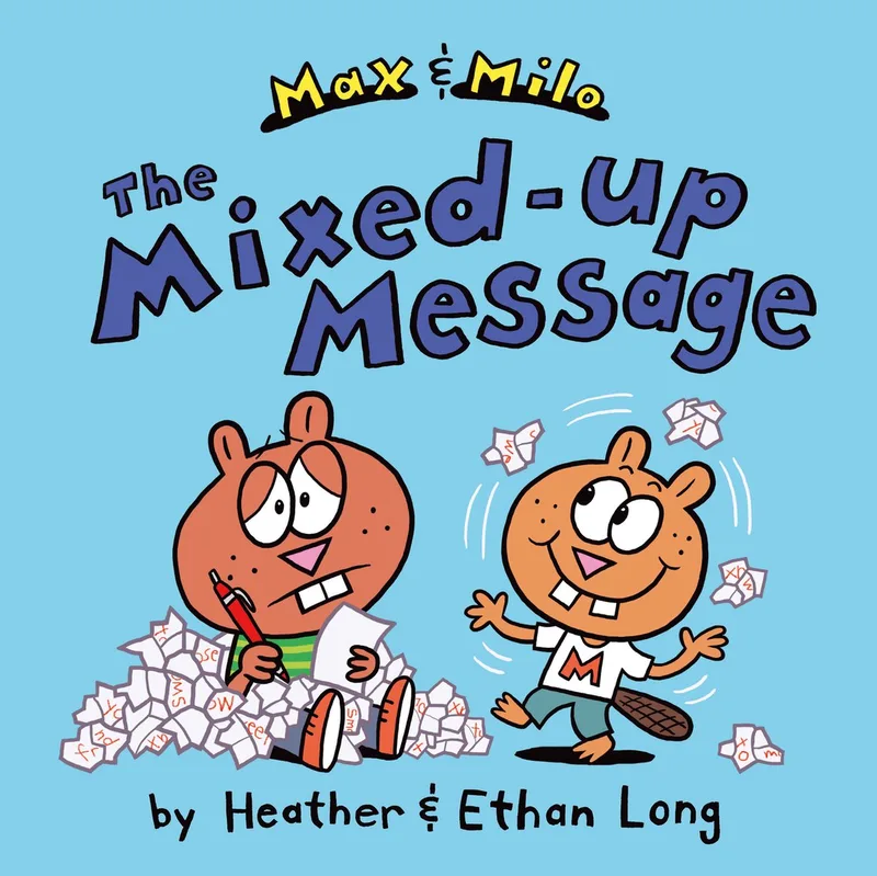 Max & Milo the Mixed-Up Message von Aladdin – Buchfoto