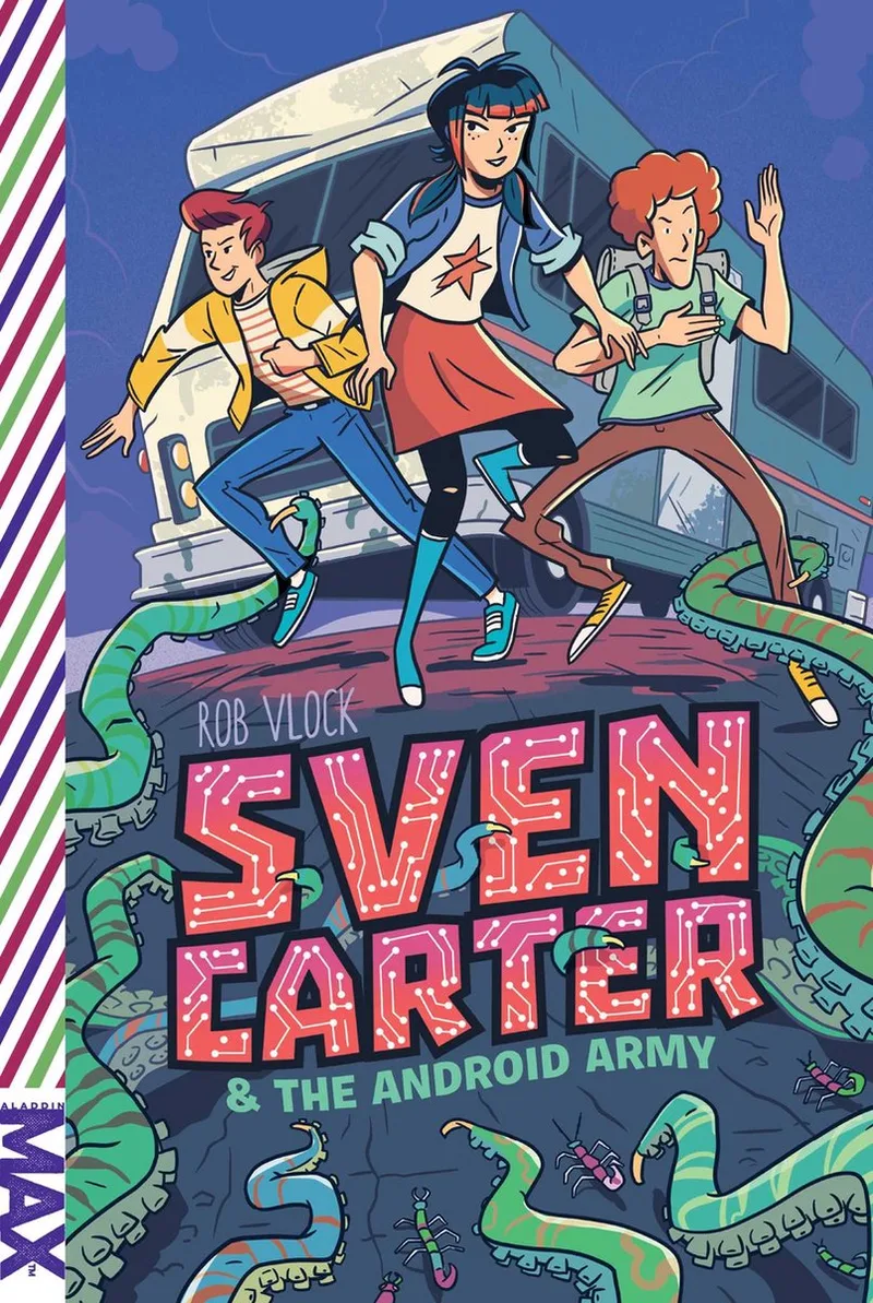 MAX- Sven Carter & the Android Army von Aladdin – Buchfoto