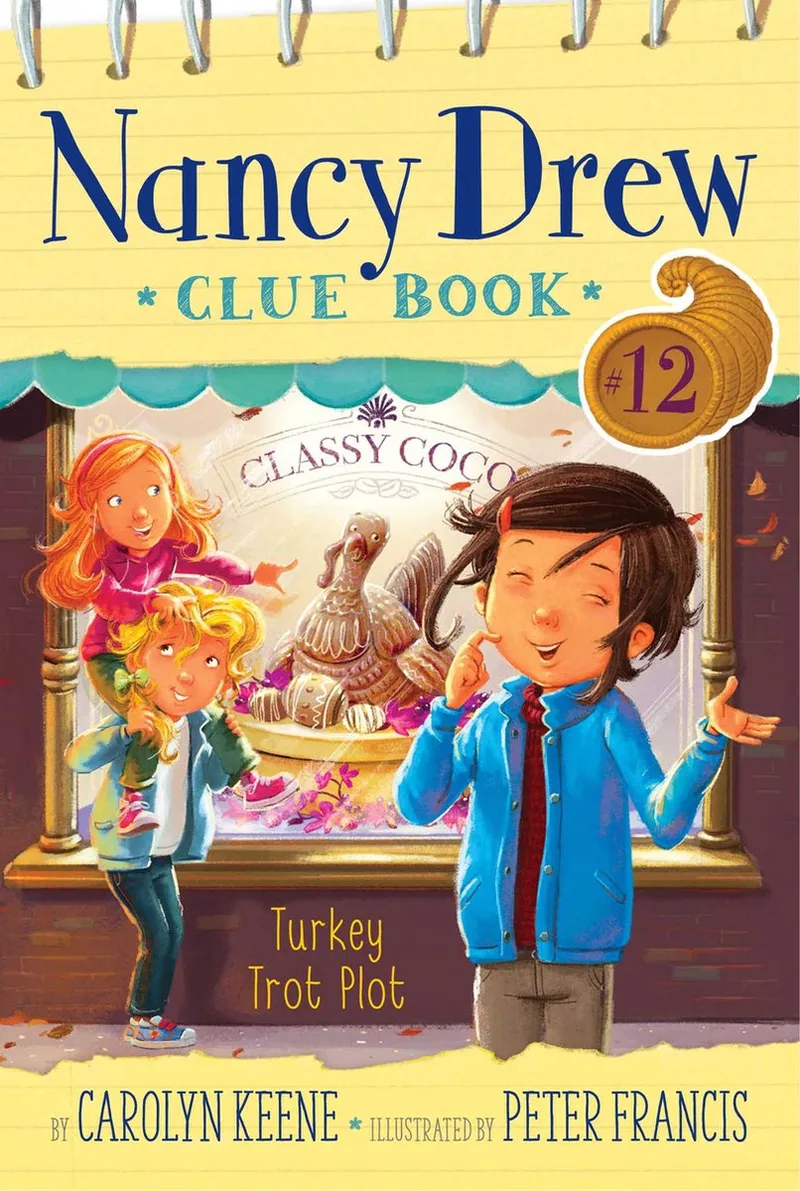 Nancy Drew Clue Book- Turkey Trot Plot von Aladdin – Buchfoto
