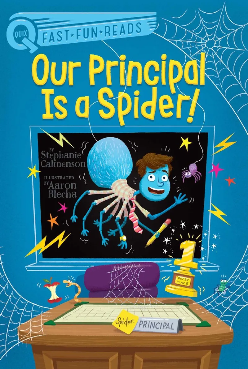 Our Principal Is a Spider Quix von Aladdin – Buchfoto