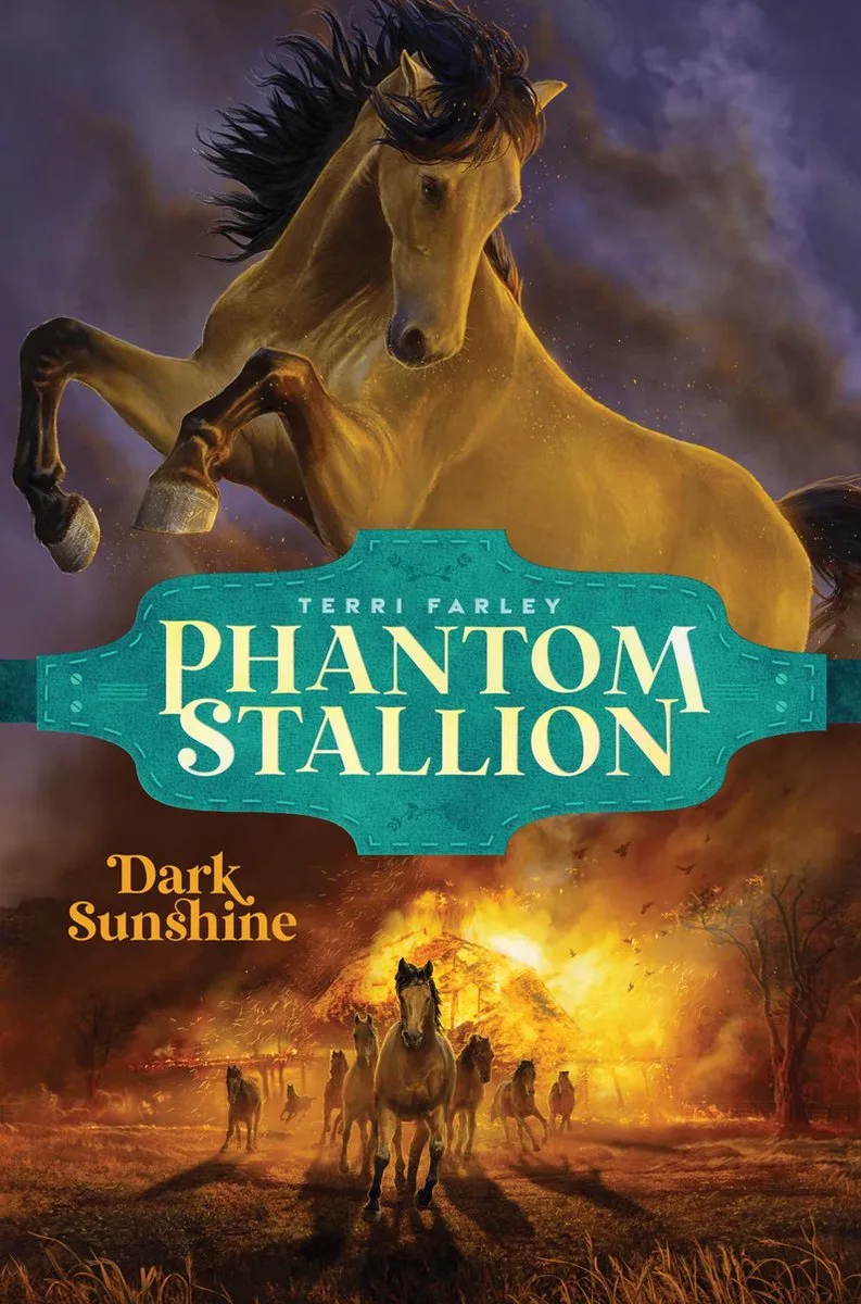 Phantom Stallion- Dark Sunshine fra Aladdin – billede af bogen