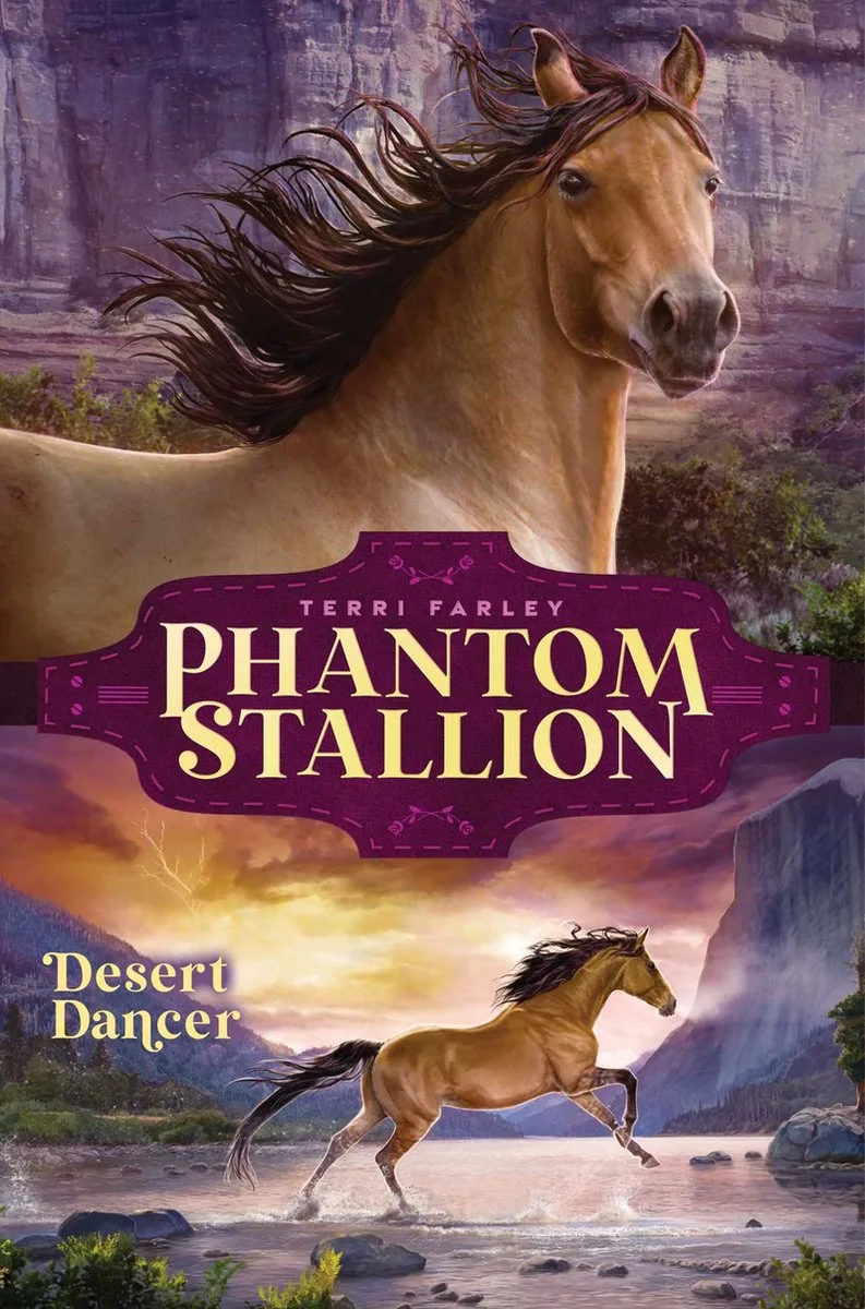 Phantom Stallion- Desert Dancer von Aladdin – Buchfoto