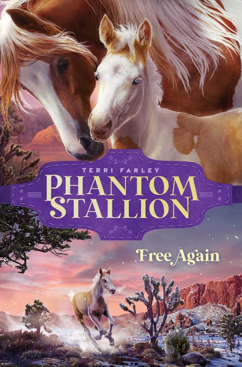 Phantom Stallion- Free Again von Aladdin – Buchfoto
