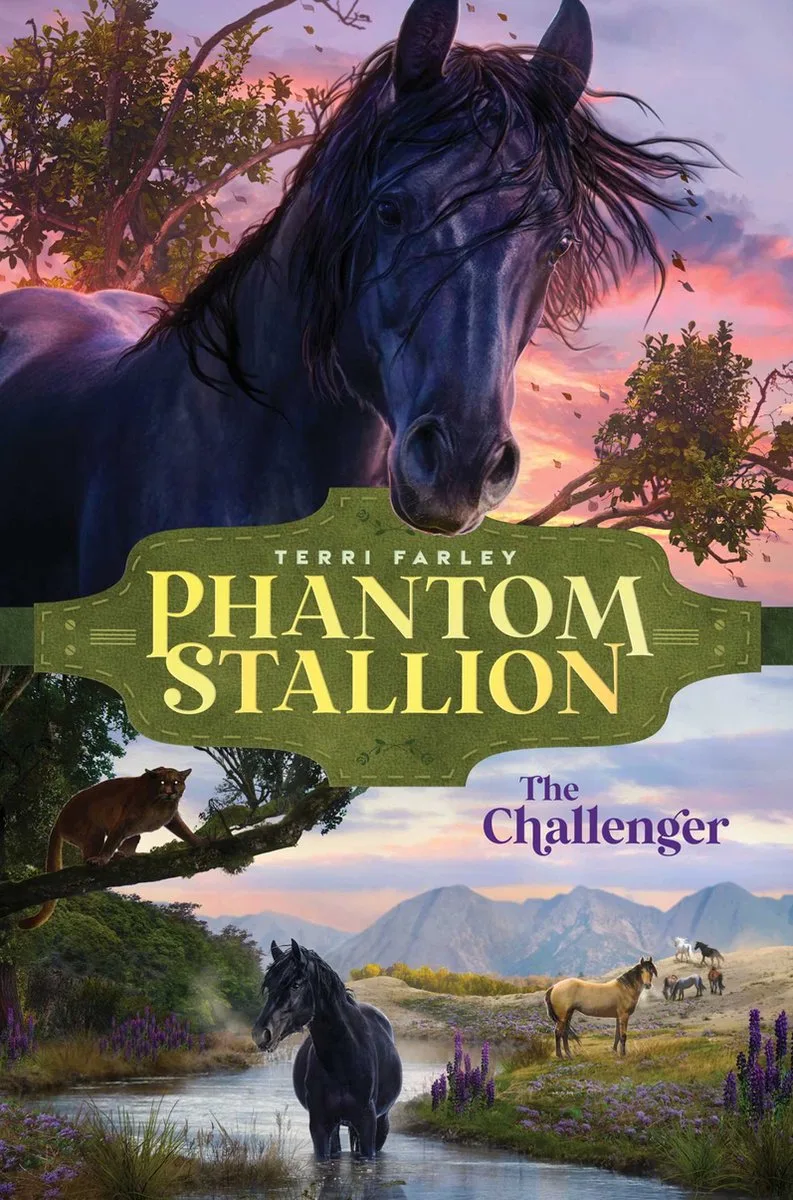 Phantom Stallion-The Challenger fra Aladdin – billede af bogen