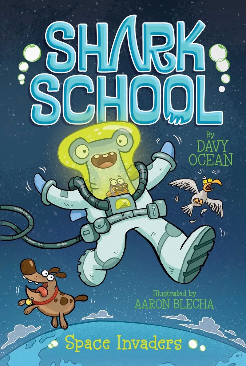 Shark School- Space Invaders fra Aladdin – billede af bogen