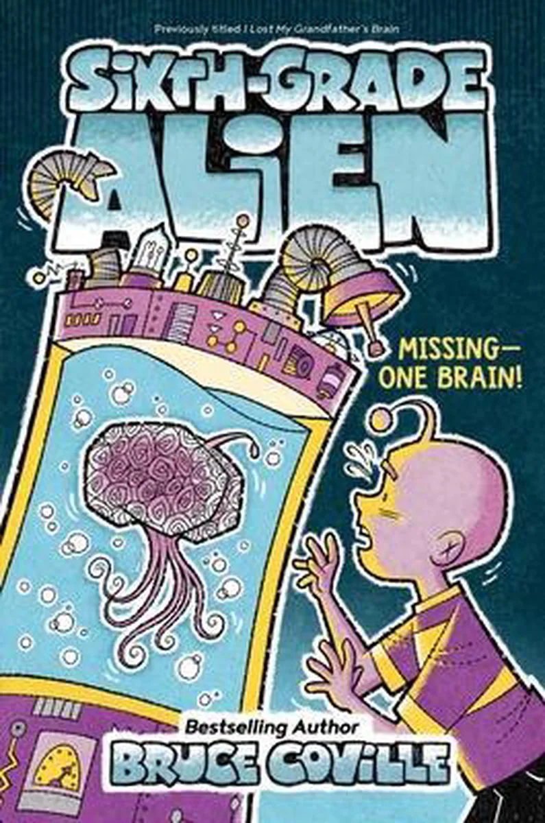 Sixth-Grade Alien- Missing--One Brain! von Aladdin – Buchfoto