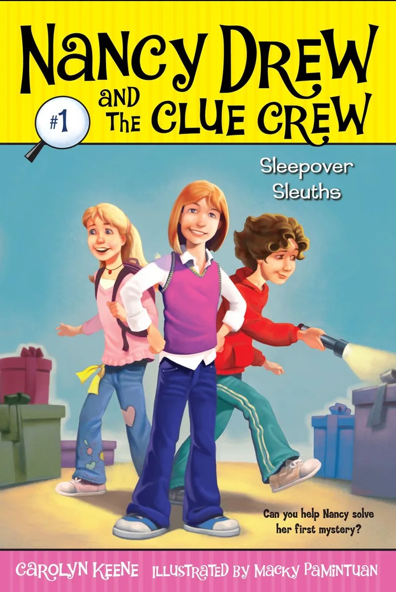 Sleepover Sleuths von Aladdin – Buchfoto