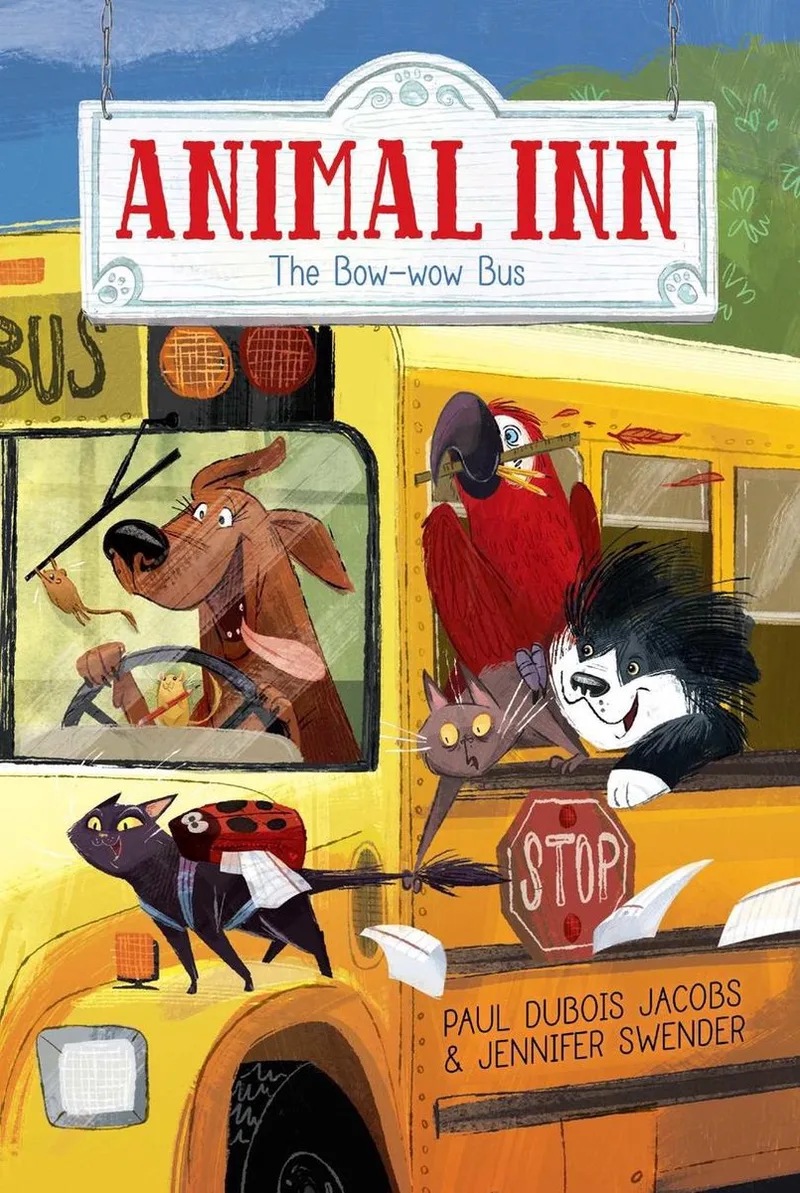 The Bow-Wow Bus von Aladdin – Buchfoto