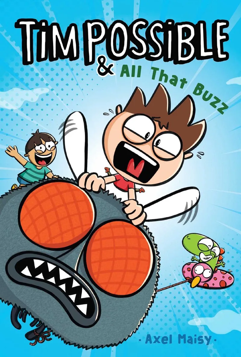Tim Possible- Tim Possible & All That Buzz van Aladdin – boekfoto