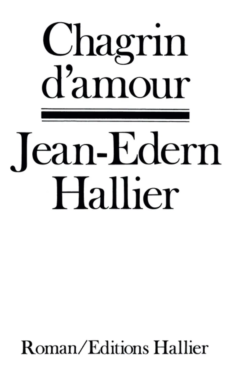 Chagrin d'amour von Albin Michel – Buchfoto