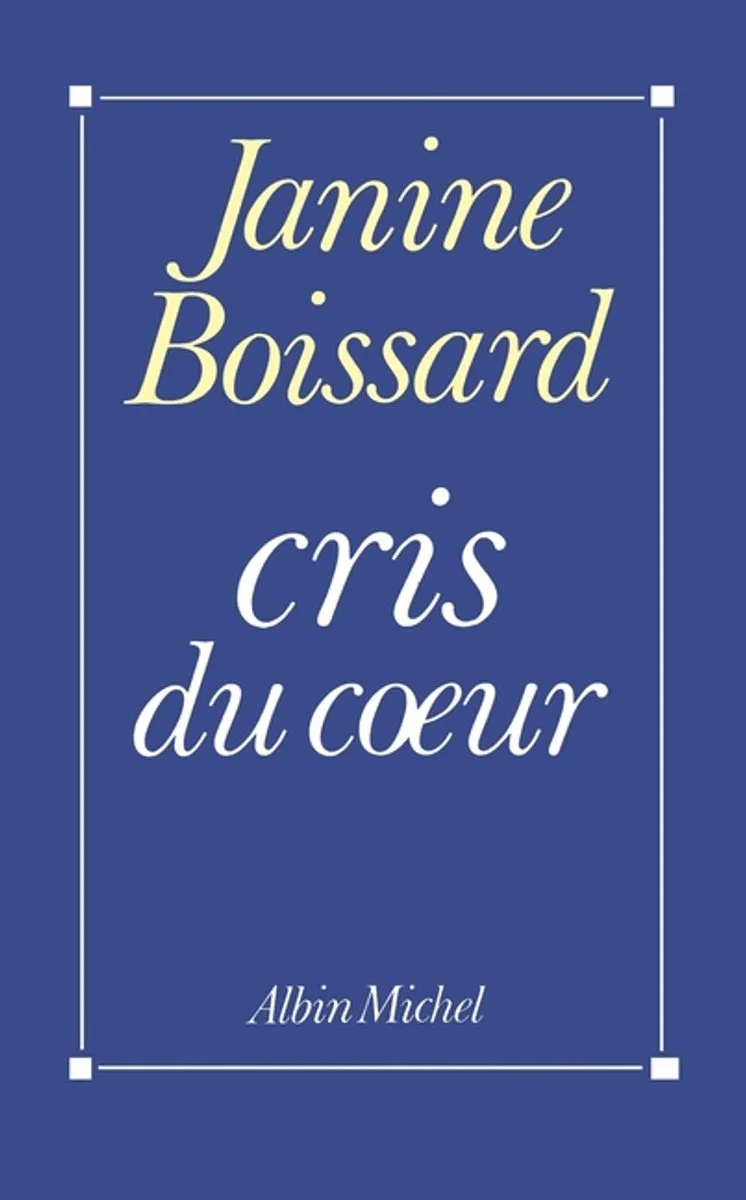 Cris du coeur von Albin Michel – Buchfoto
