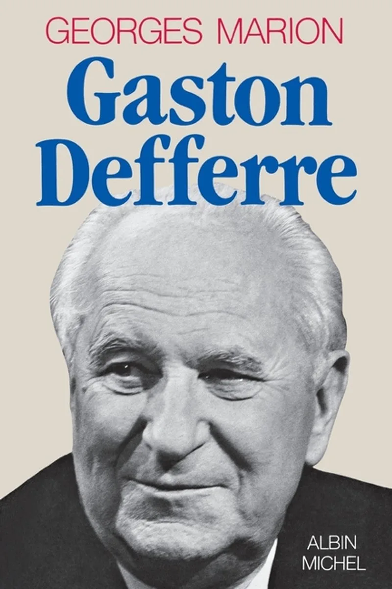 Gaston Defferre fra Albin Michel – billede af bogen