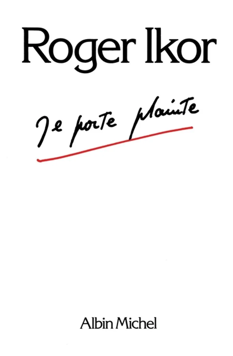 Je porte plainte von Albin Michel – Buchfoto
