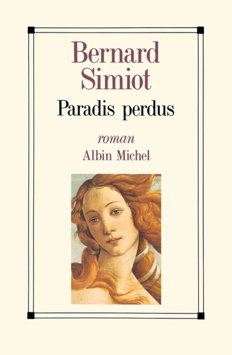 Paradis perdus von Albin Michel – Buchfoto