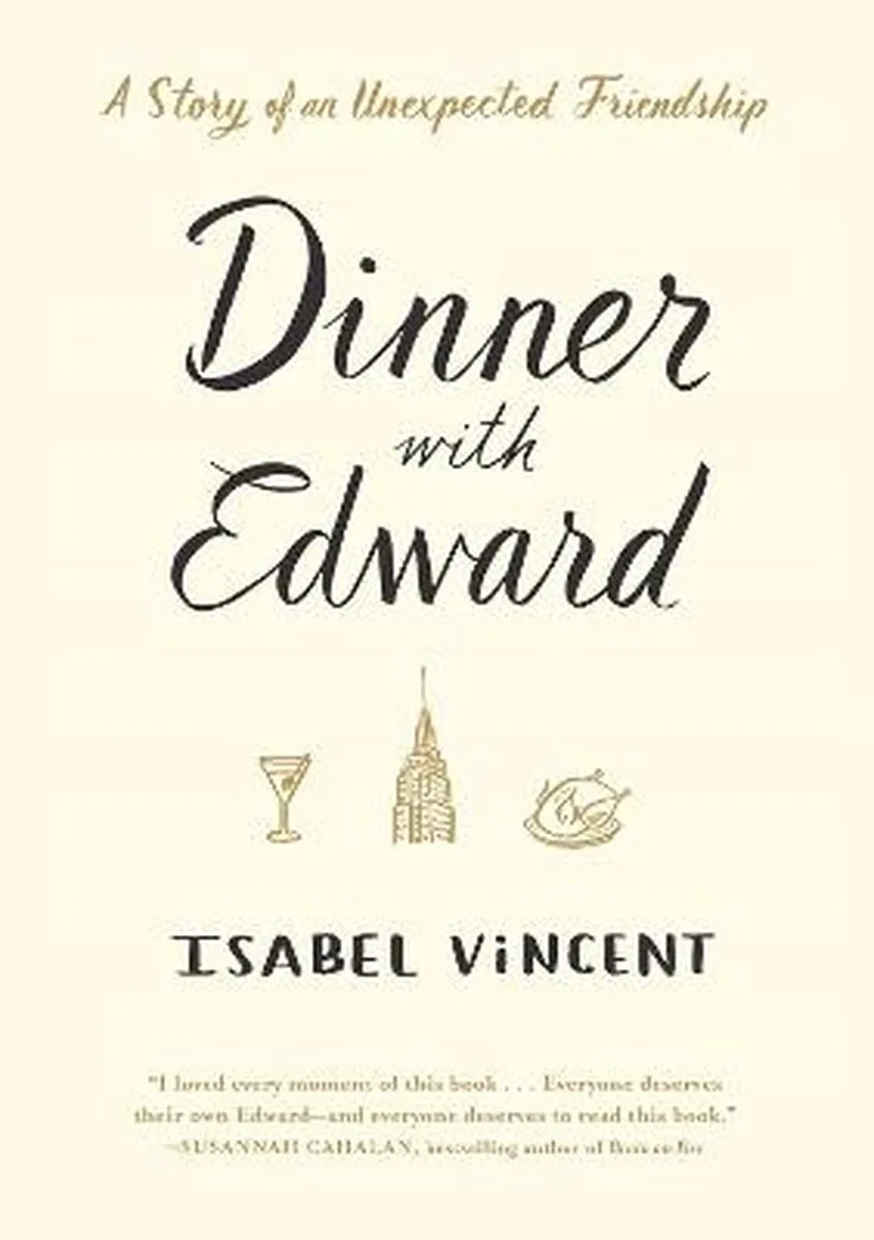 Dinner With Edward von Algonquin Books – Buchfoto
