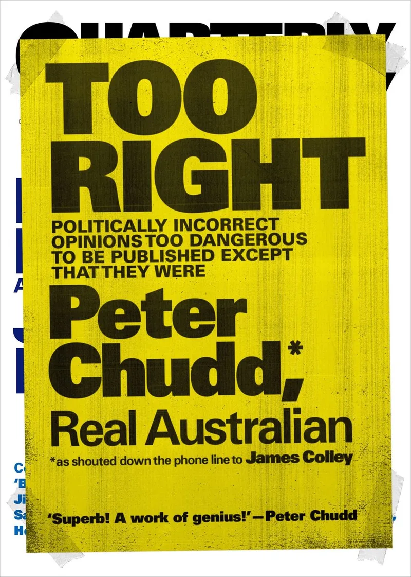 Too Right von Allen & Unwin – Buchfoto