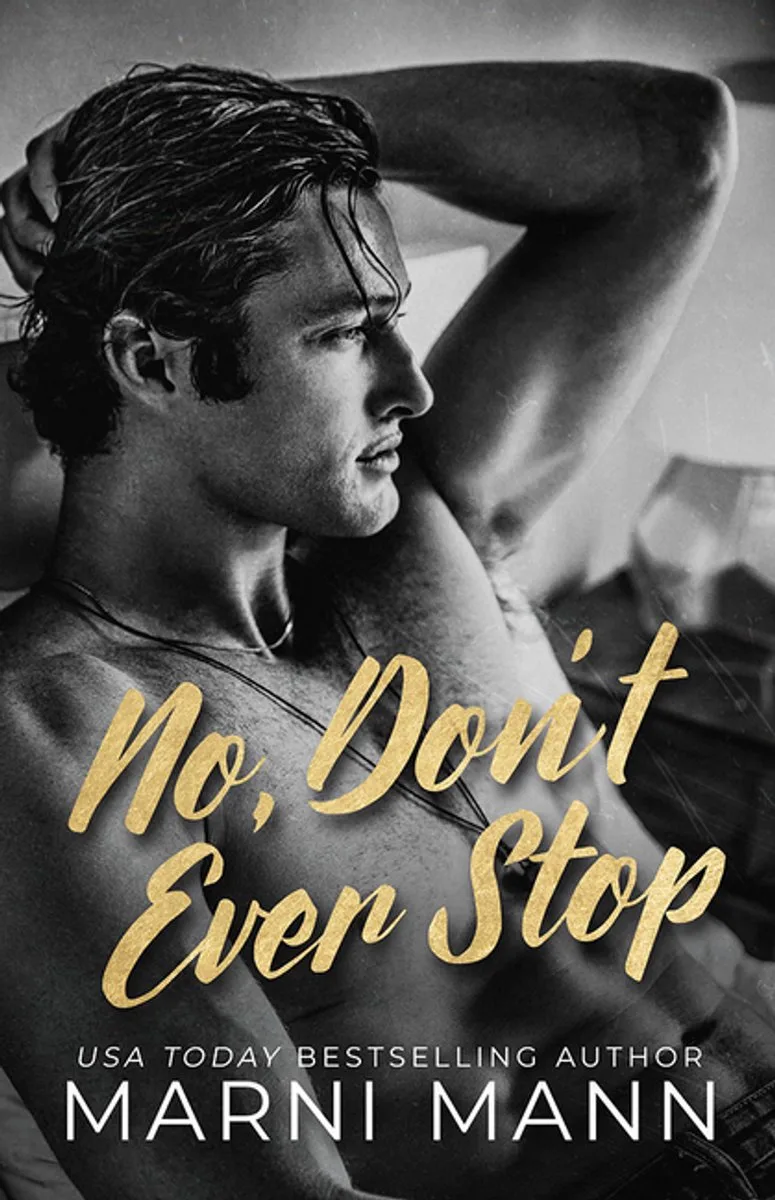 No, Don't Ever Stop von Amazon Publishing – Buchfoto