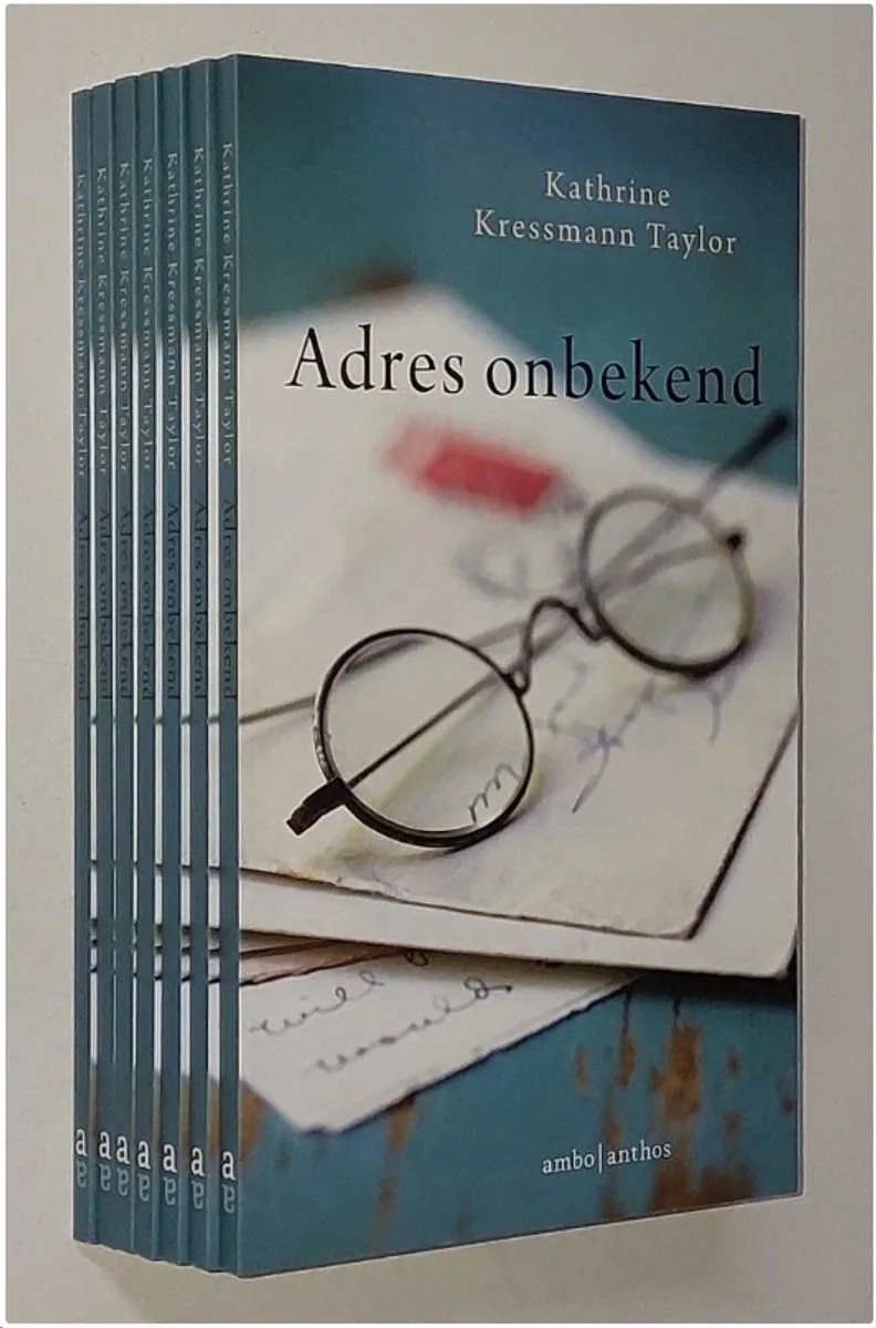 Adres onbekend von Ambo | Anthos – Buchfoto