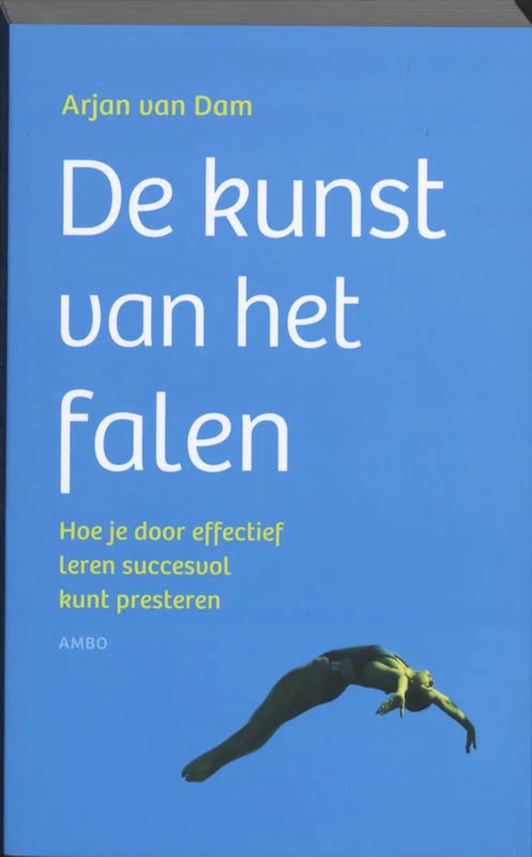 De kunst van het falen de Ambo | Anthos – photo du livre