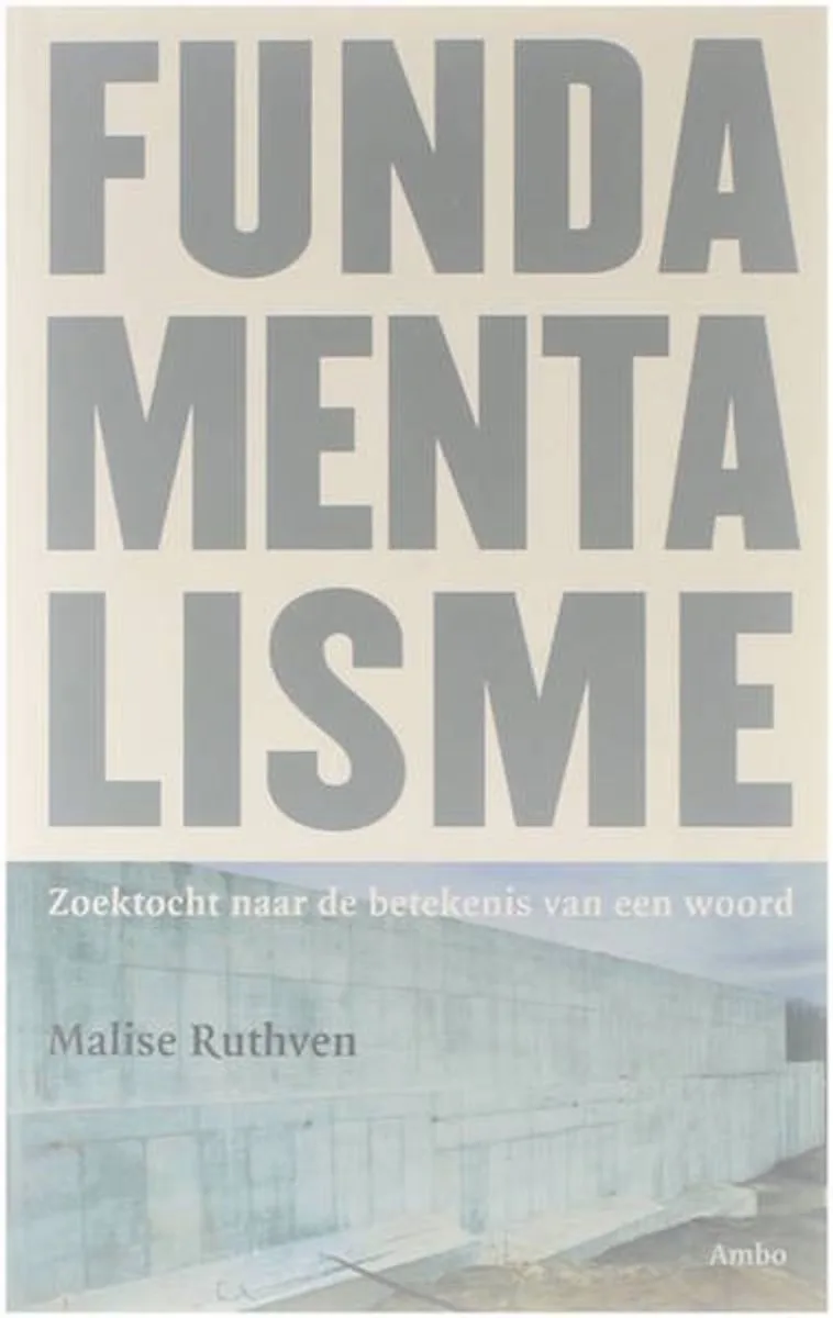 Fundamentalisme van Ambo | Anthos – boekfoto
