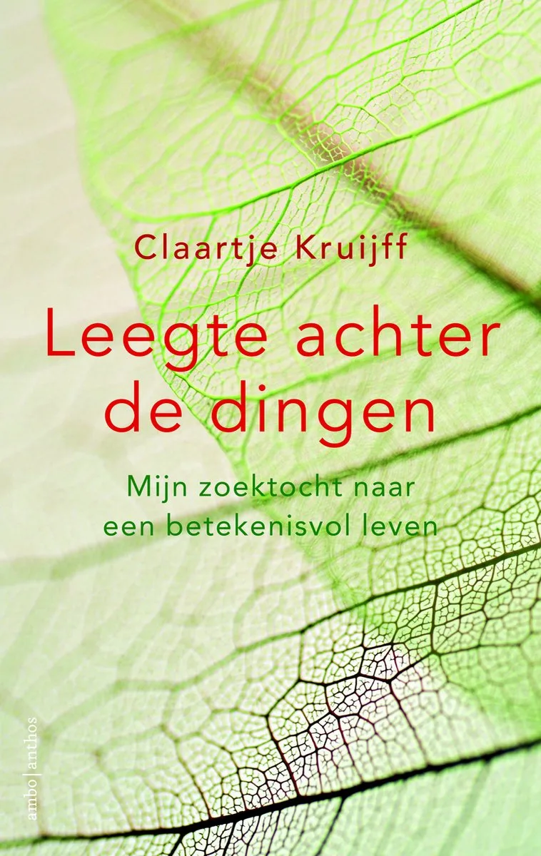 Leegte achter de dingen von Ambo | Anthos – Buchfoto