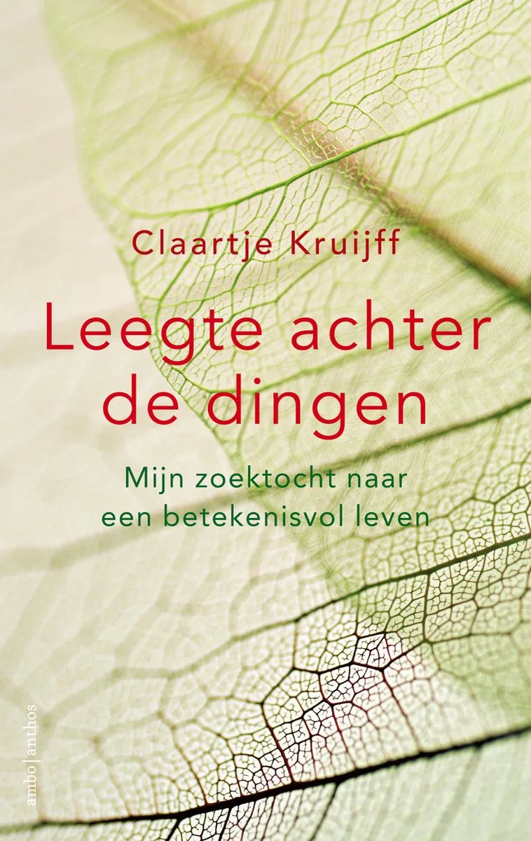 Leegte achter de dingen von Ambo | Anthos – Buchfoto