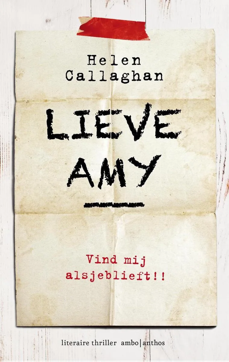 Lieve Amy von Ambo | Anthos – Buchfoto