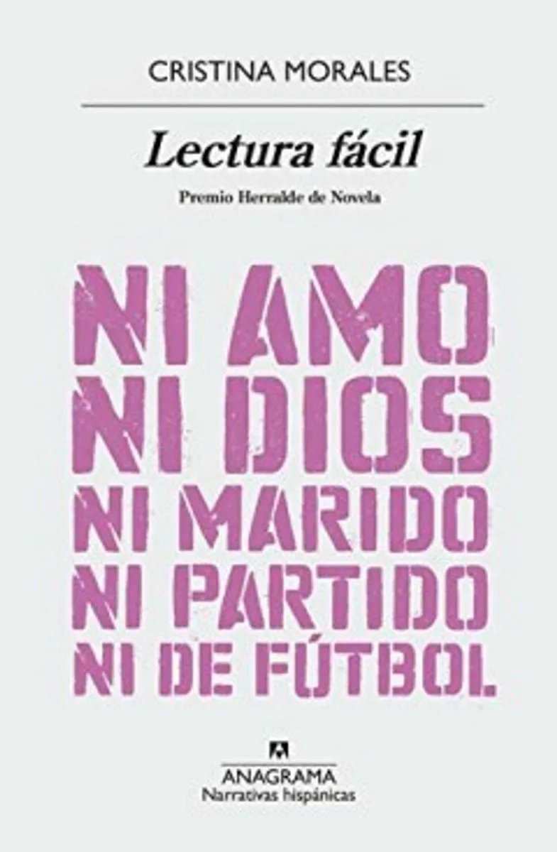 Lectura fácil von Anagrama – Buchfoto