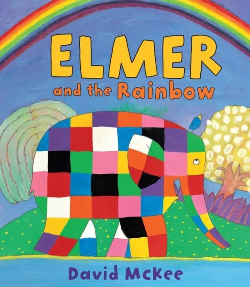 Elmer & The Rainbow de Andersen Press – photo du livre