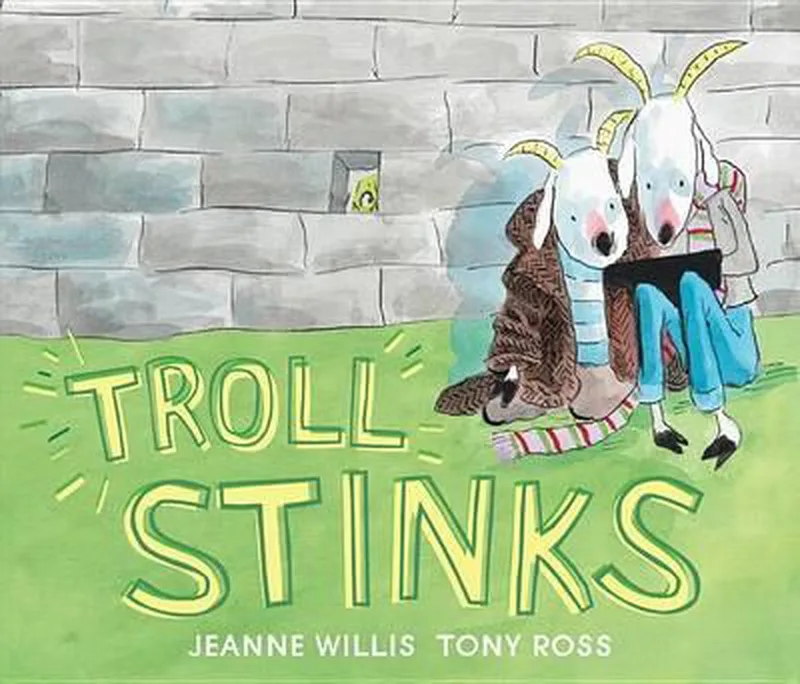 Troll Stinks van Andersen Press – boekfoto