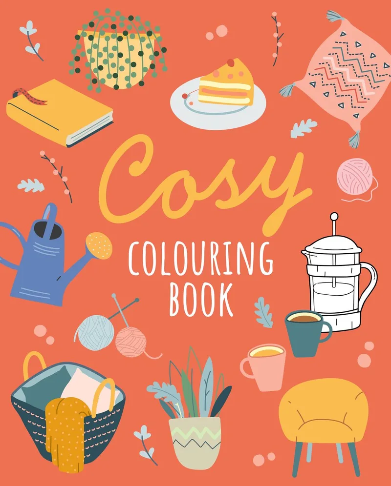 Creative Colouring- Cosy Colouring Book fra Arcturus – billede af bogen