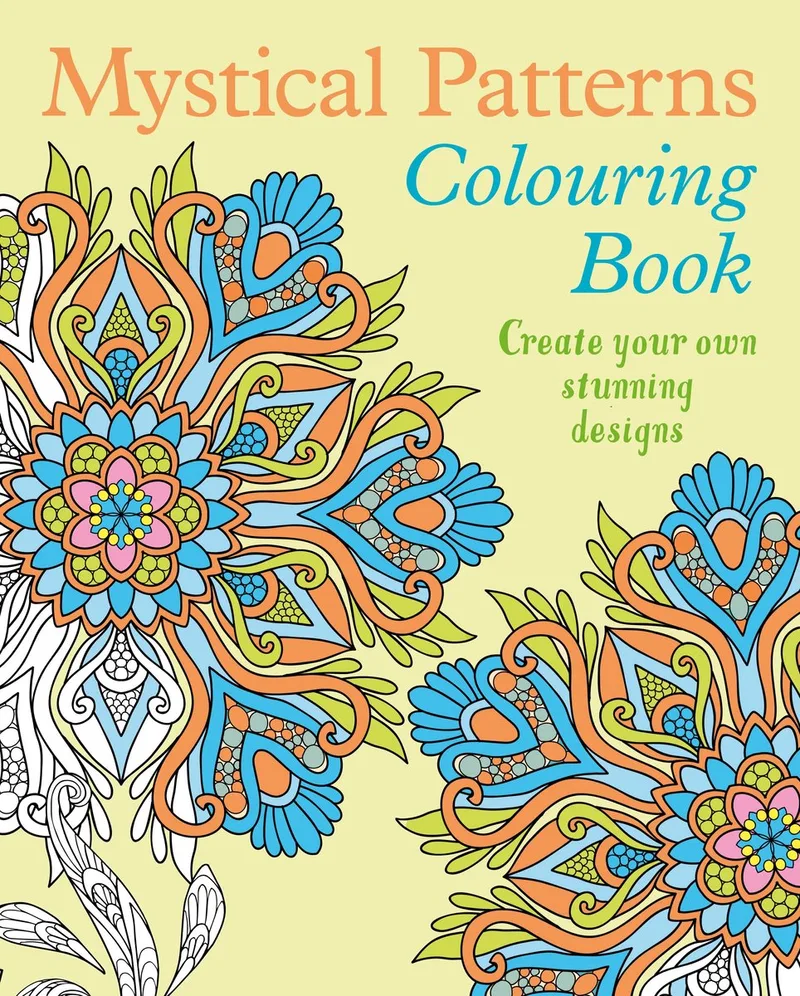 Creative Colouring- Mystical Patterns Colouring Book von Arcturus – Buchfoto