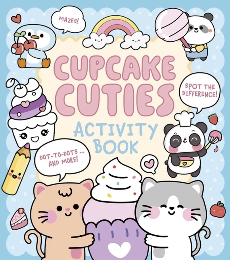 Cupcake Cuties Activity Book von Arcturus – Buchfoto
