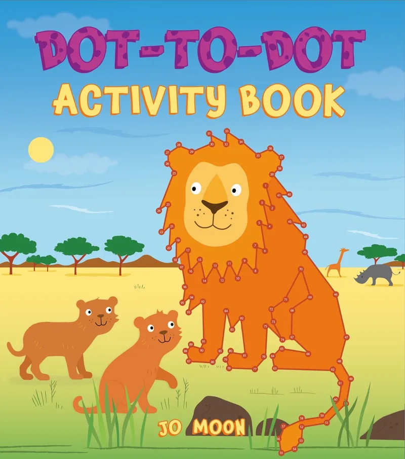 Dot-to-Dot Activity Book fra Arcturus – billede af bogen