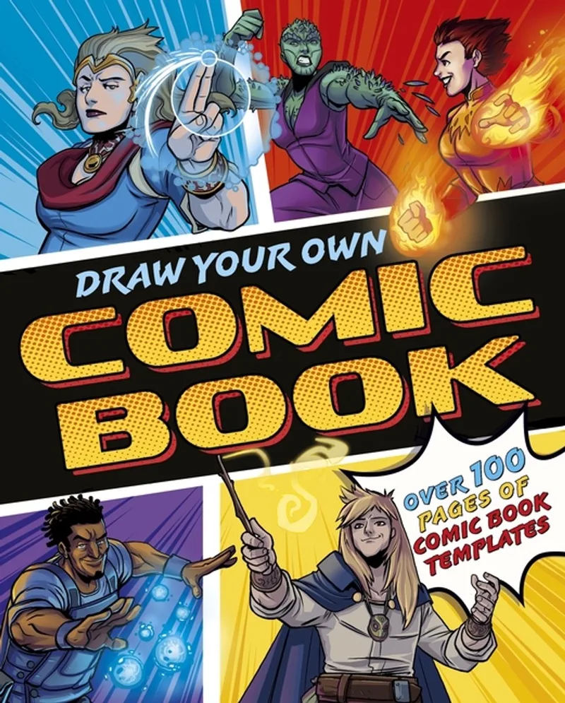 Draw Your Own Comic Book von Arcturus – Buchfoto