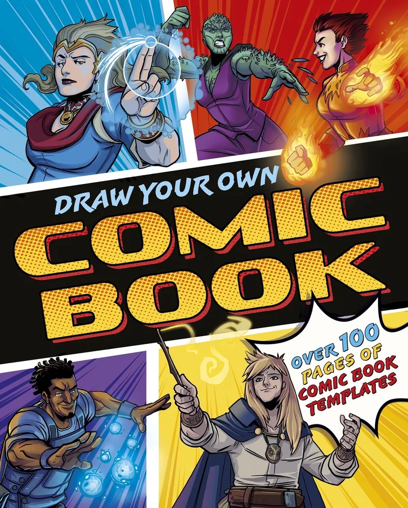 Draw Your Own Comic Book von Arcturus – Buchfoto
